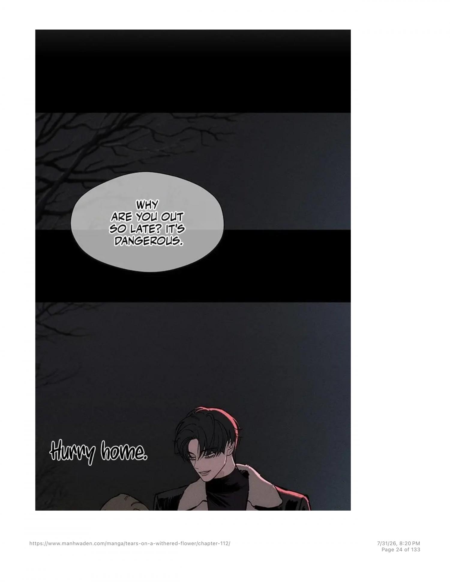 Tears On A Withered Flower - Chapter 112 Page 23