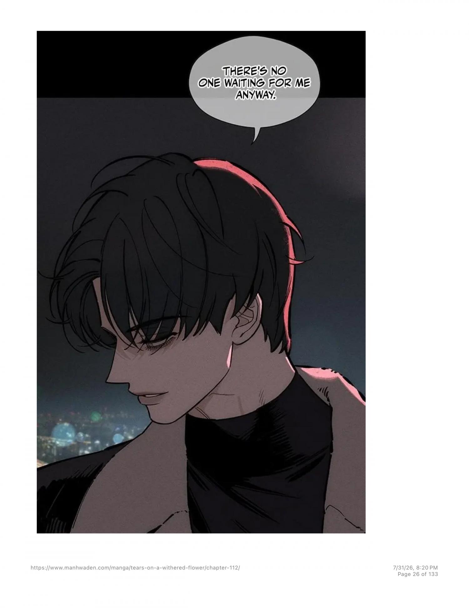 Tears On A Withered Flower - Chapter 112 Page 25