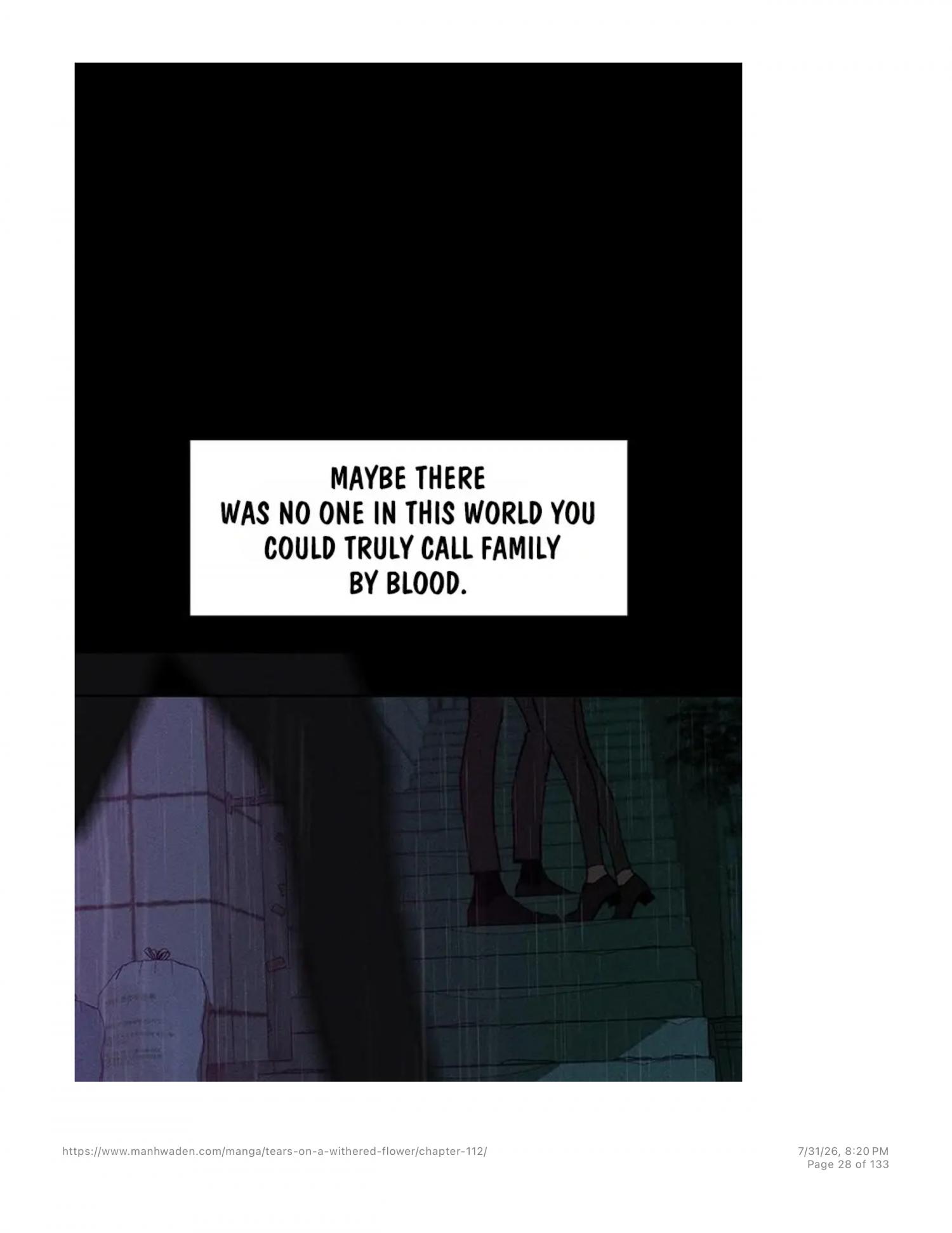 Tears On A Withered Flower - Chapter 112 Page 27