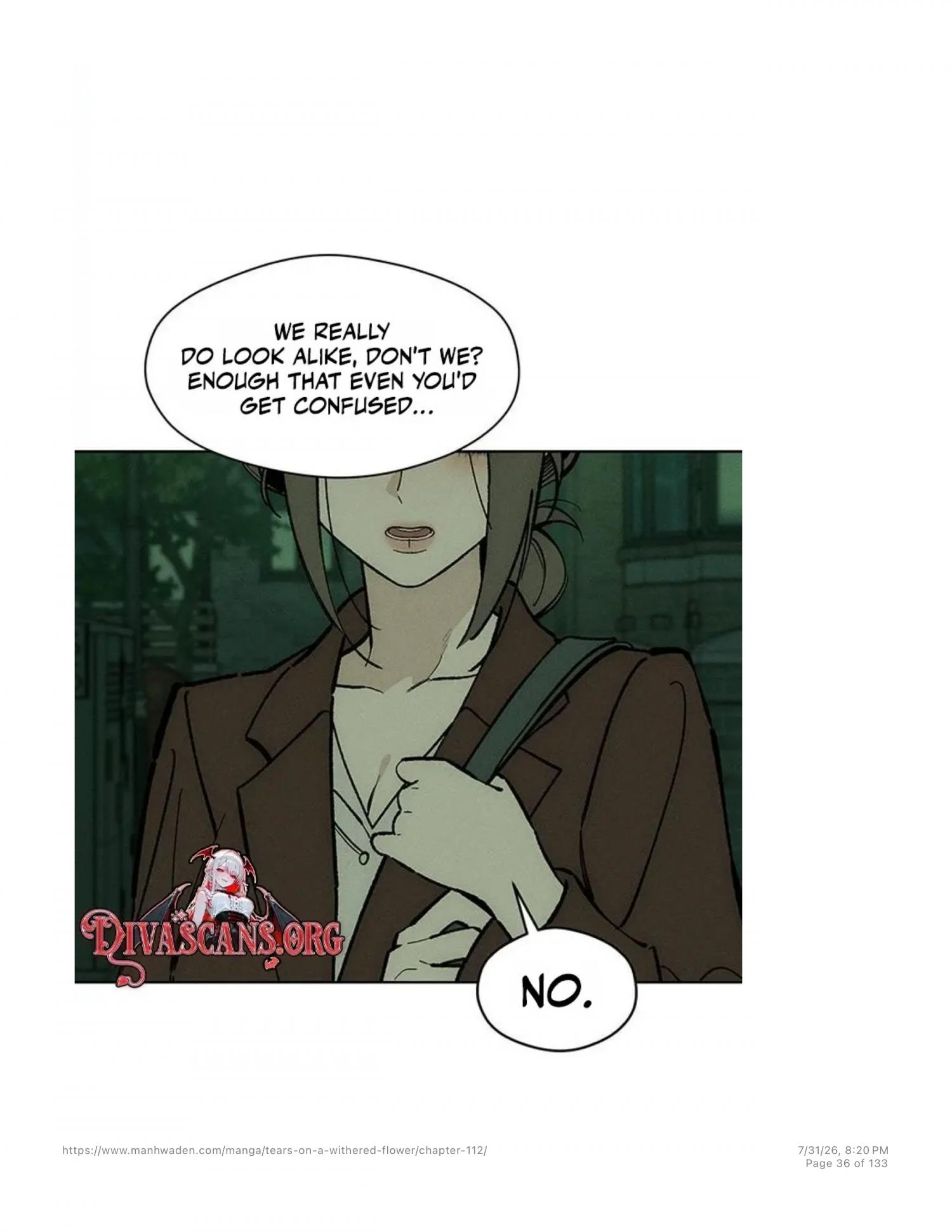 Tears On A Withered Flower - Chapter 112 Page 35