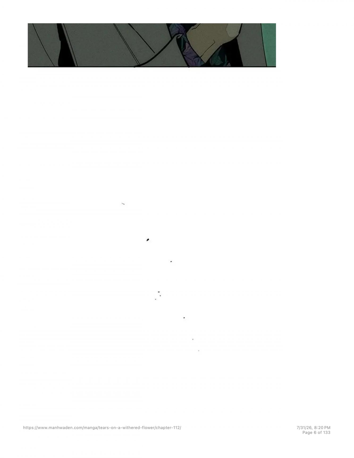 Tears On A Withered Flower - Chapter 112 Page 4