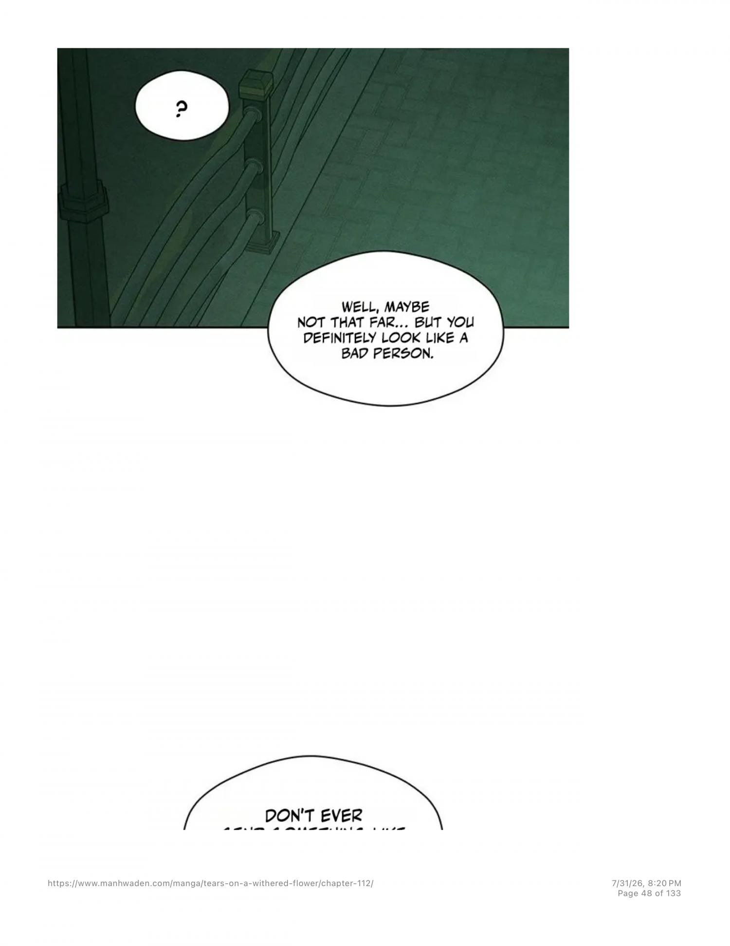 Tears On A Withered Flower - Chapter 112 Page 47