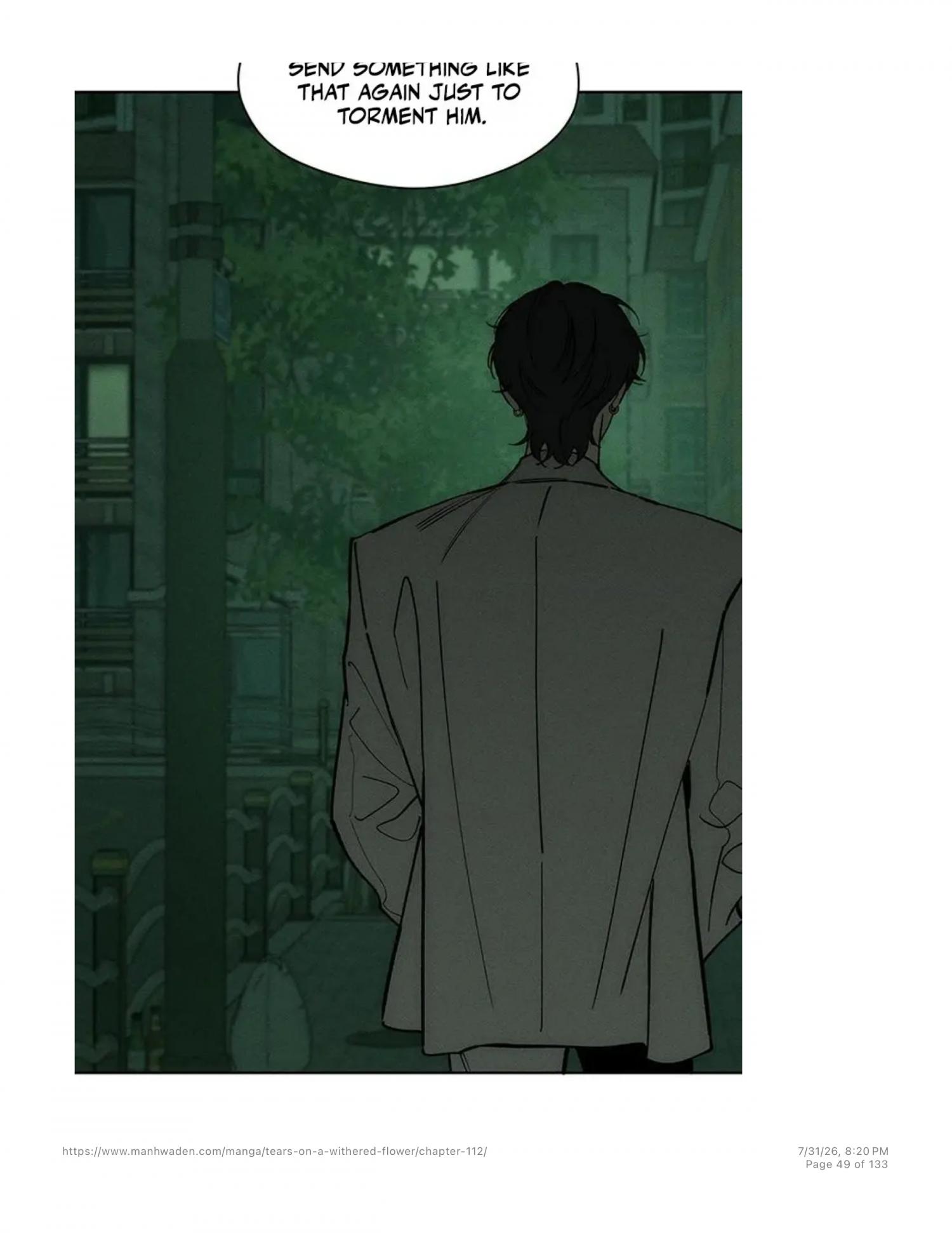 Tears On A Withered Flower - Chapter 112 Page 48