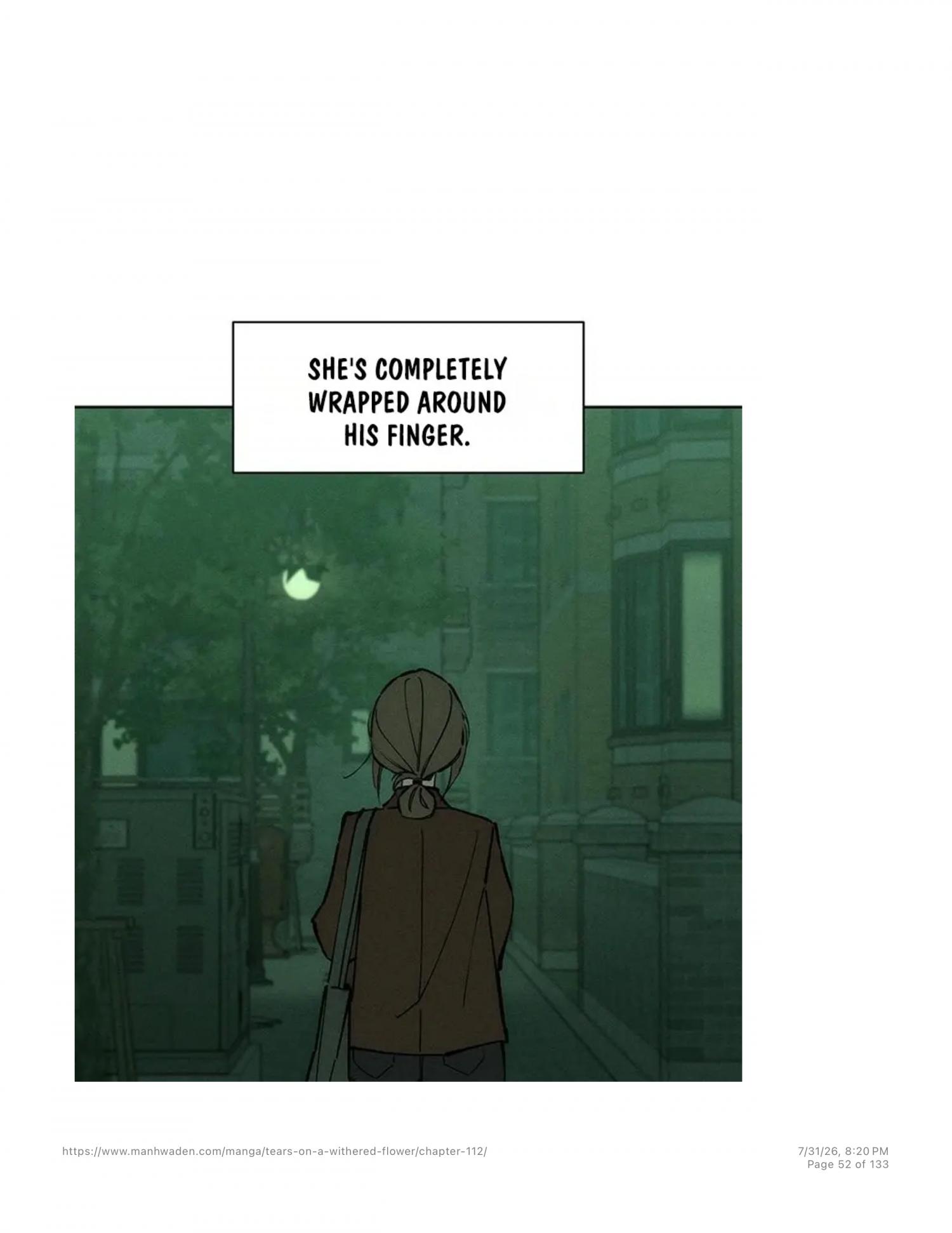 Tears On A Withered Flower - Chapter 112 Page 51