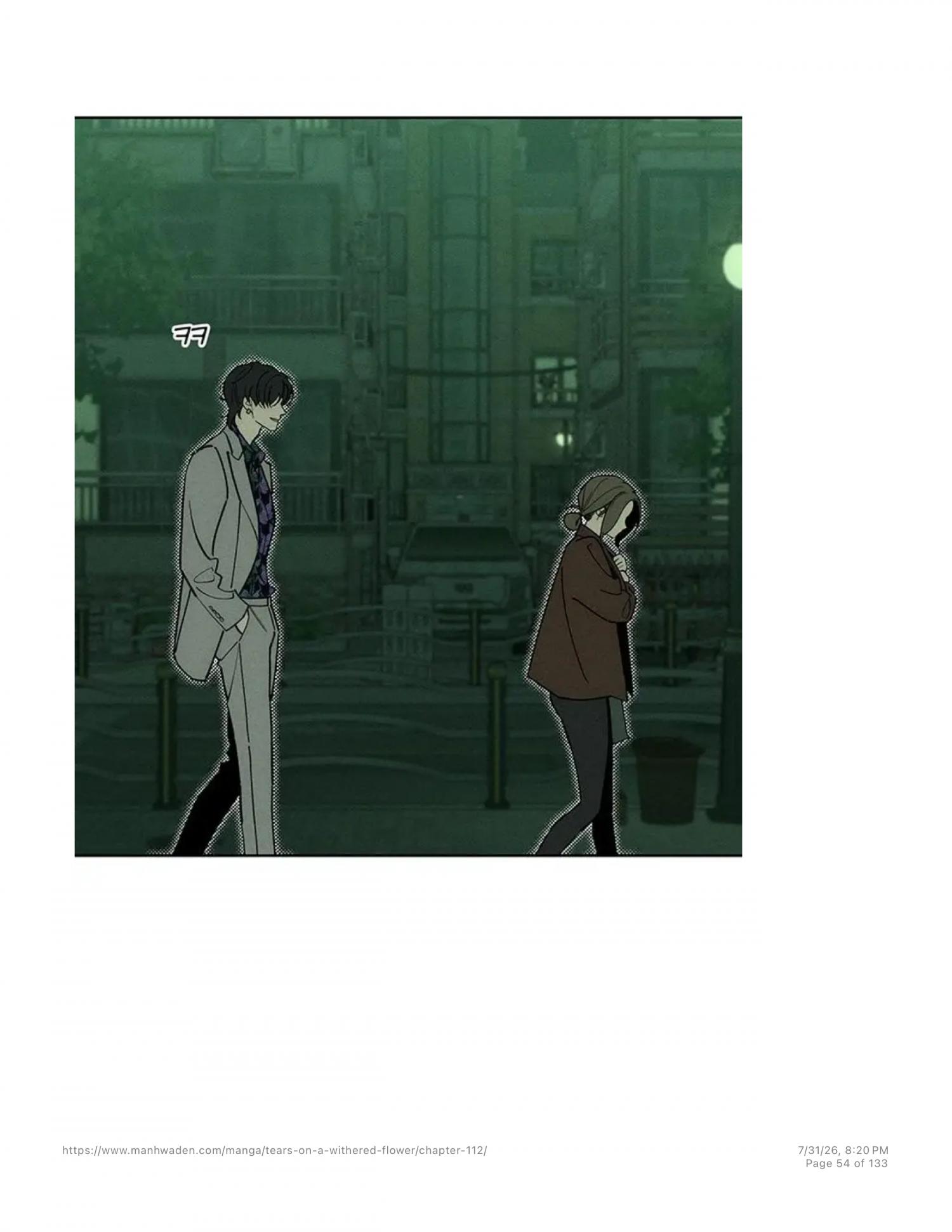 Tears On A Withered Flower - Chapter 112 Page 53
