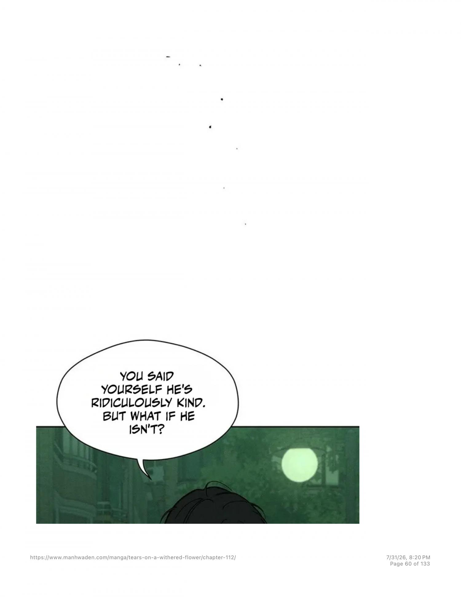Tears On A Withered Flower - Chapter 112 Page 59