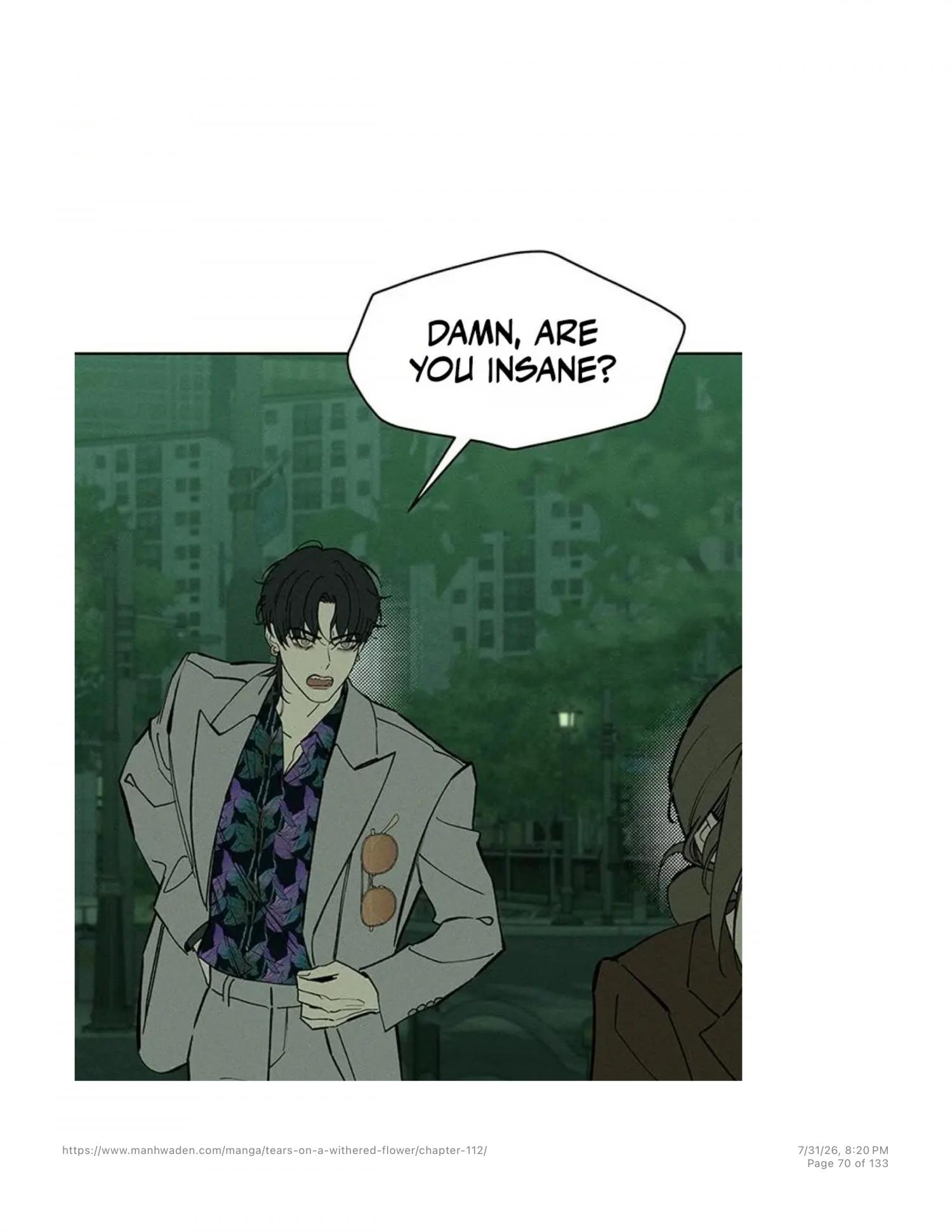 Tears On A Withered Flower - Chapter 112 Page 69