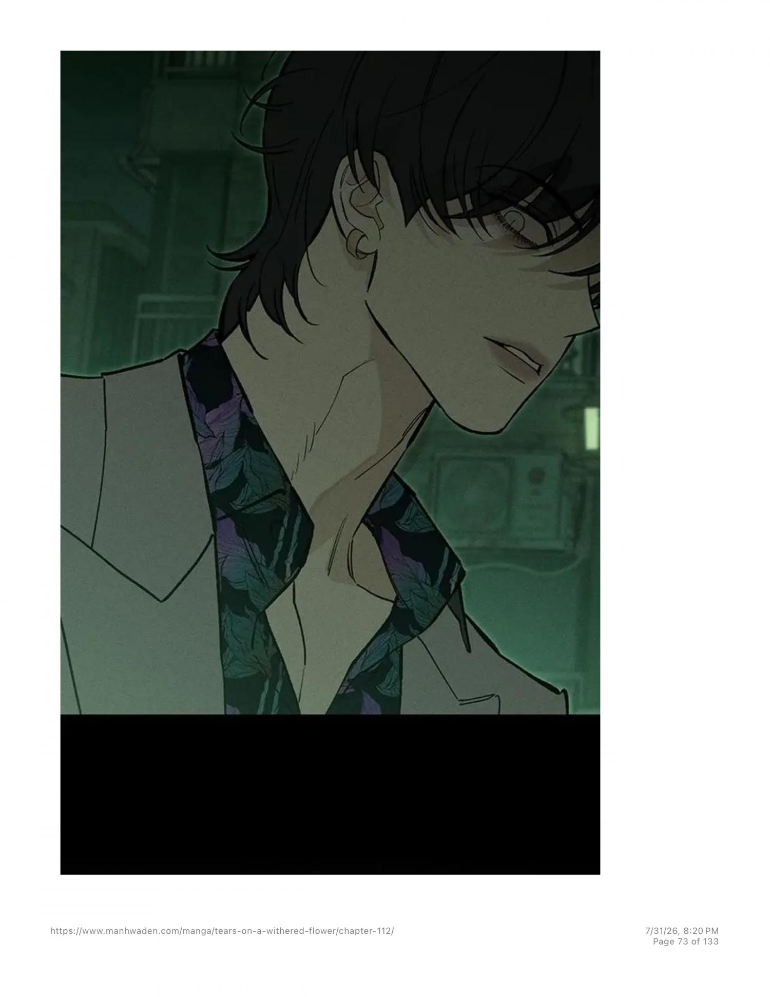 Tears On A Withered Flower - Chapter 112 Page 72