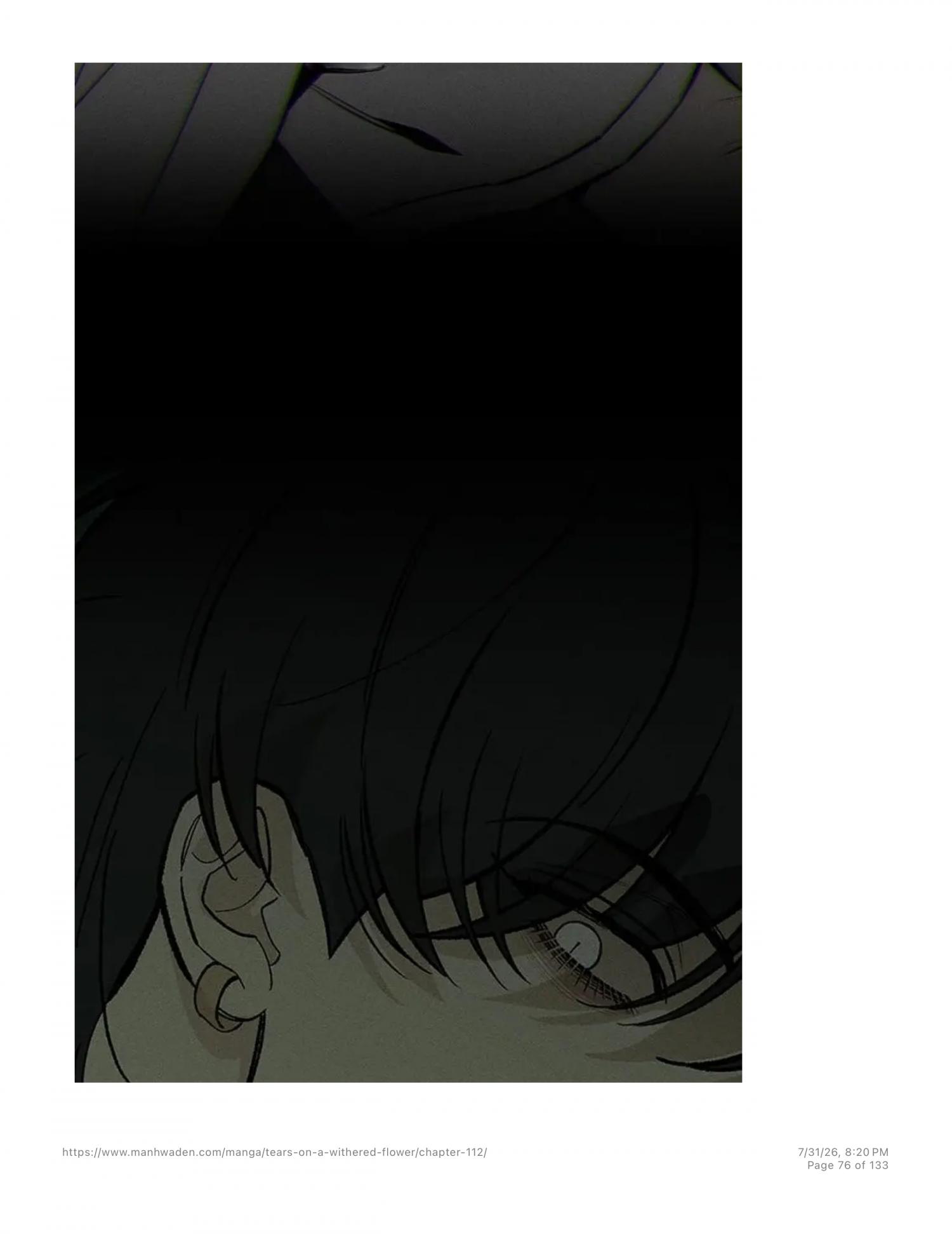 Tears On A Withered Flower - Chapter 112 Page 75