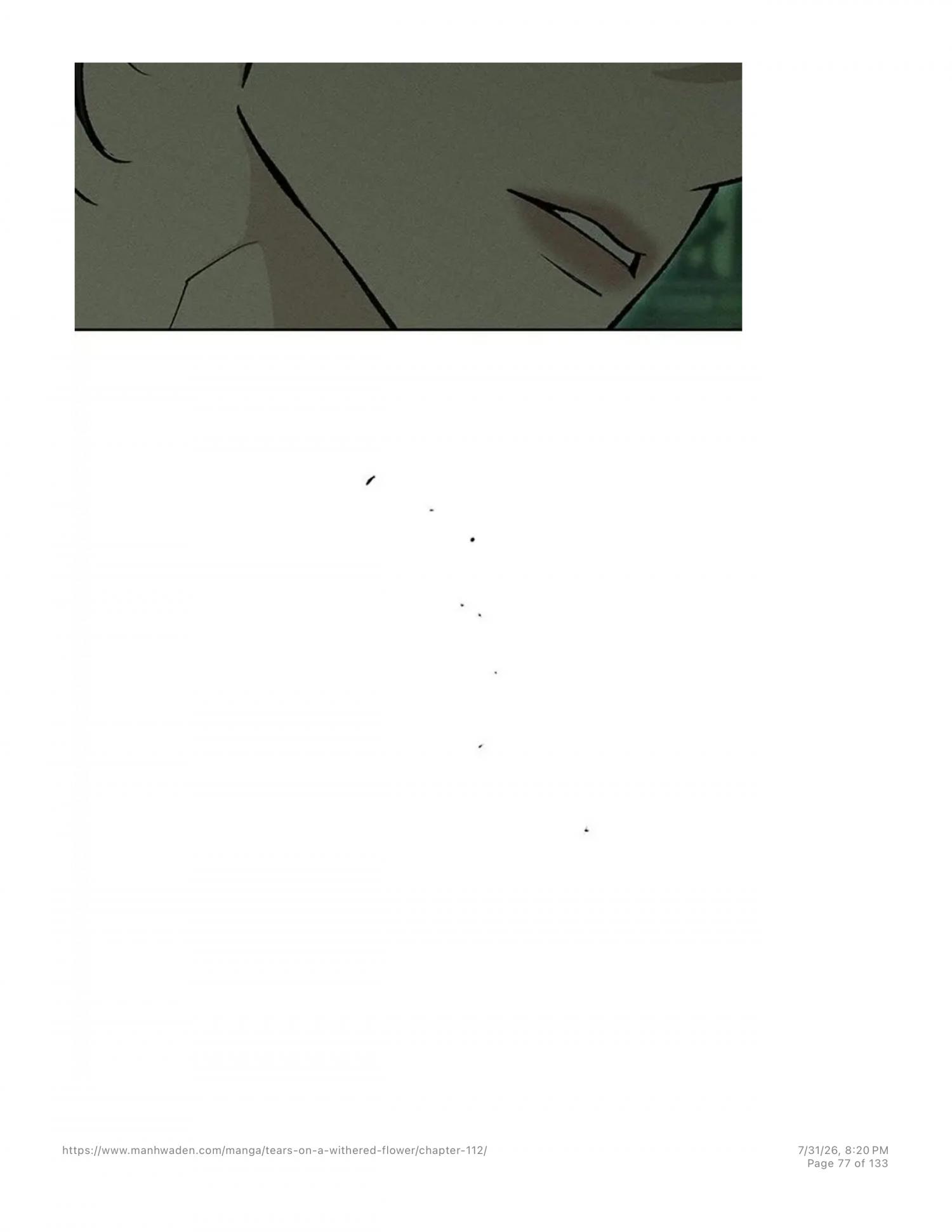 Tears On A Withered Flower - Chapter 112 Page 76