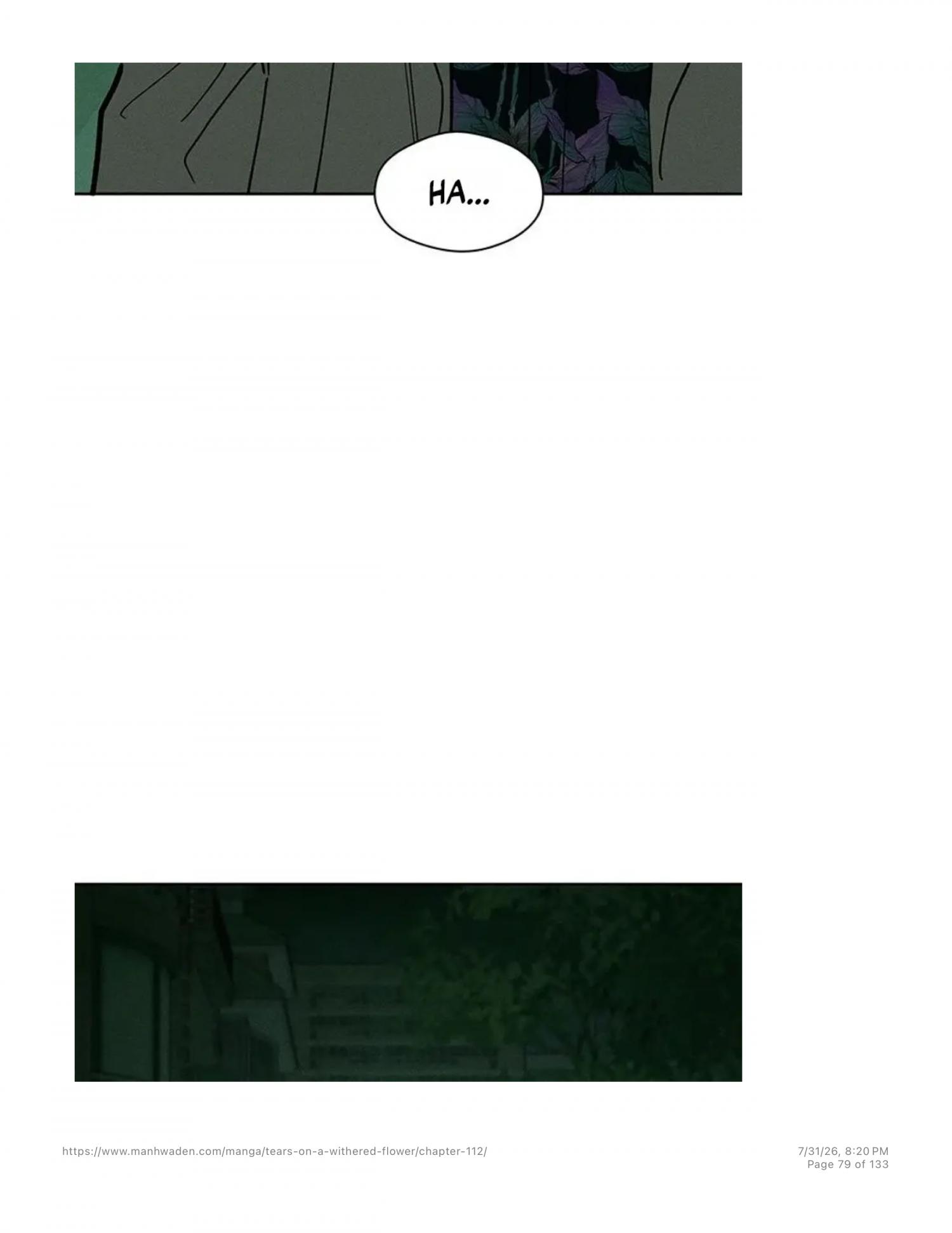 Tears On A Withered Flower - Chapter 112 Page 78