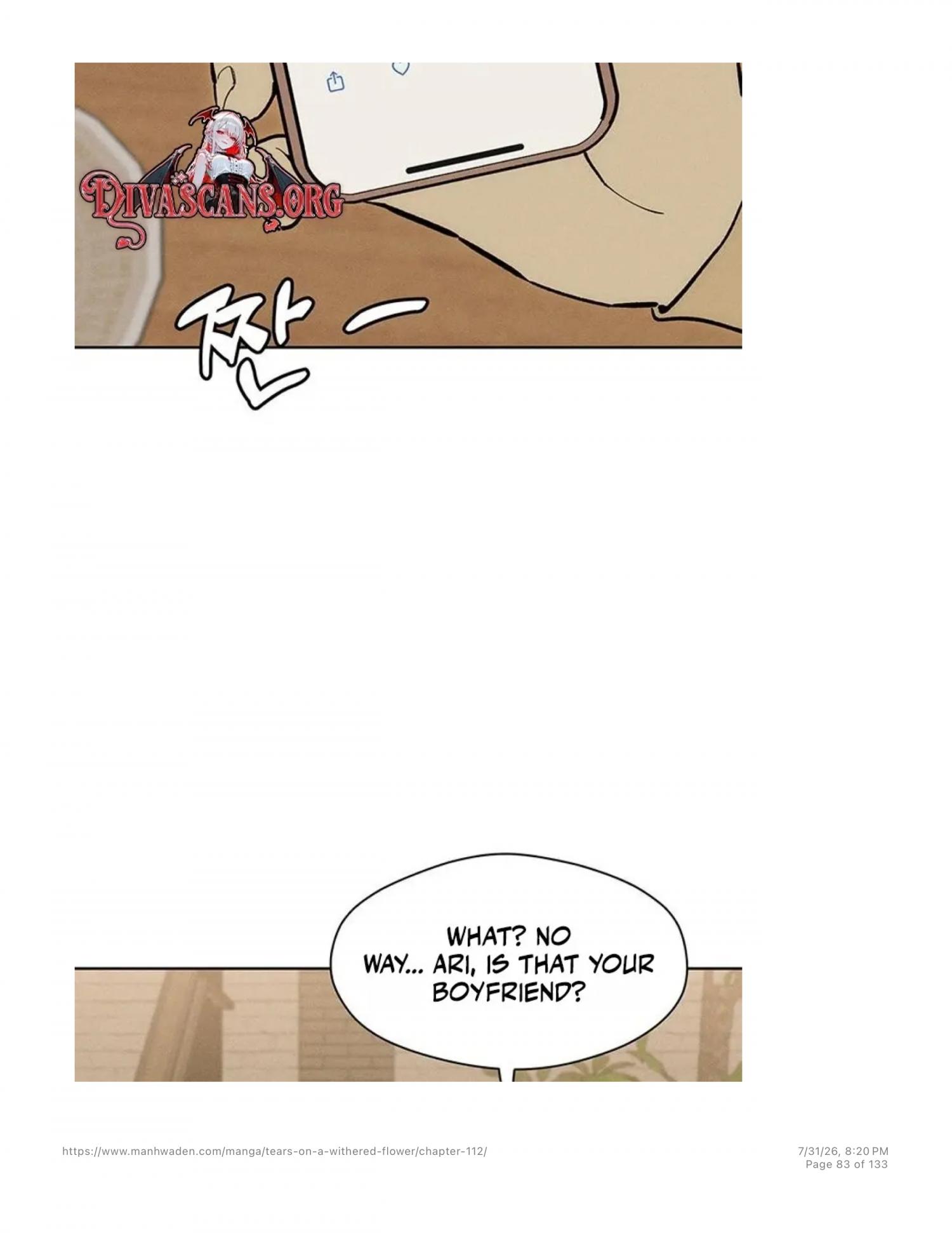 Tears On A Withered Flower - Chapter 112 Page 82