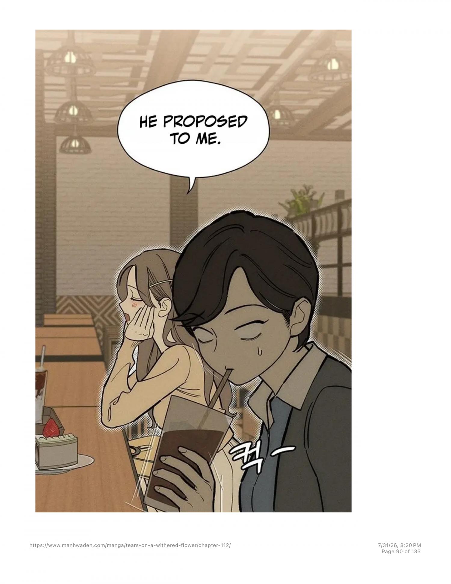 Tears On A Withered Flower - Chapter 112 Page 89