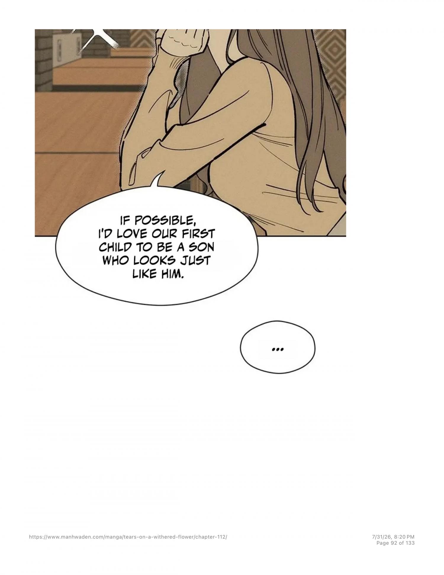 Tears On A Withered Flower - Chapter 112 Page 91