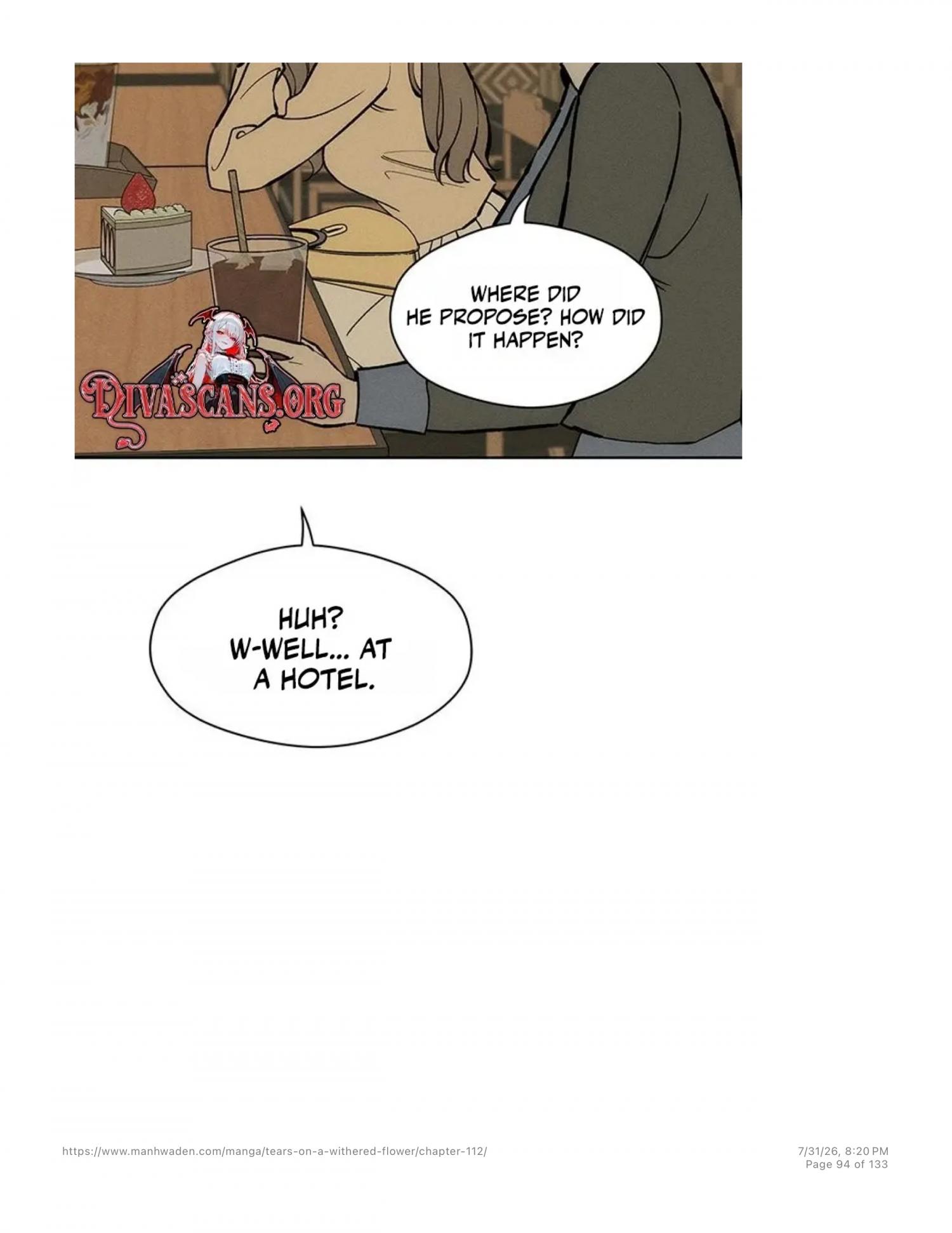 Tears On A Withered Flower - Chapter 112 Page 93