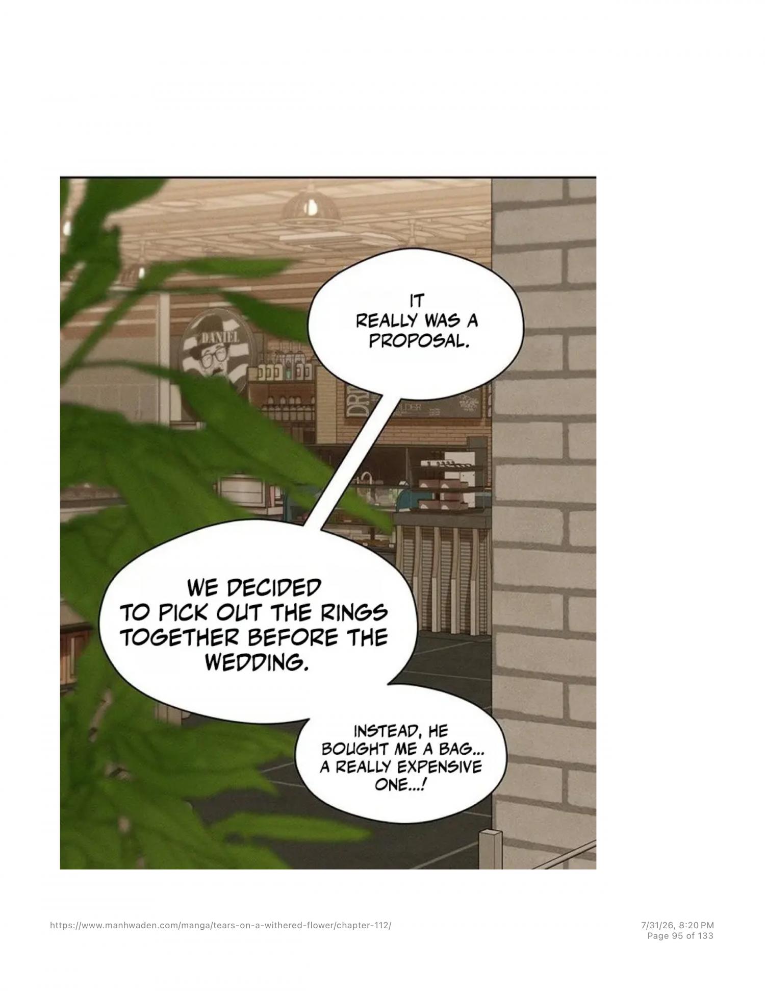 Tears On A Withered Flower - Chapter 112 Page 94