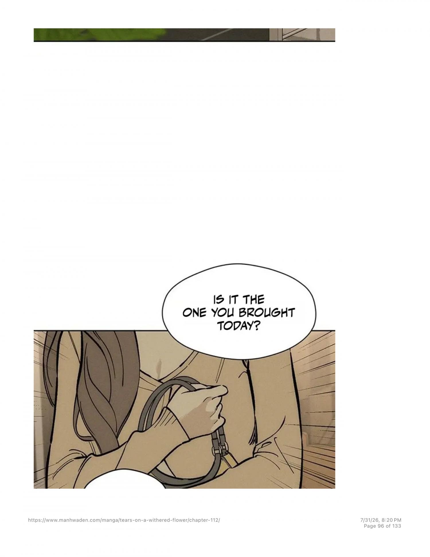 Tears On A Withered Flower - Chapter 112 Page 95