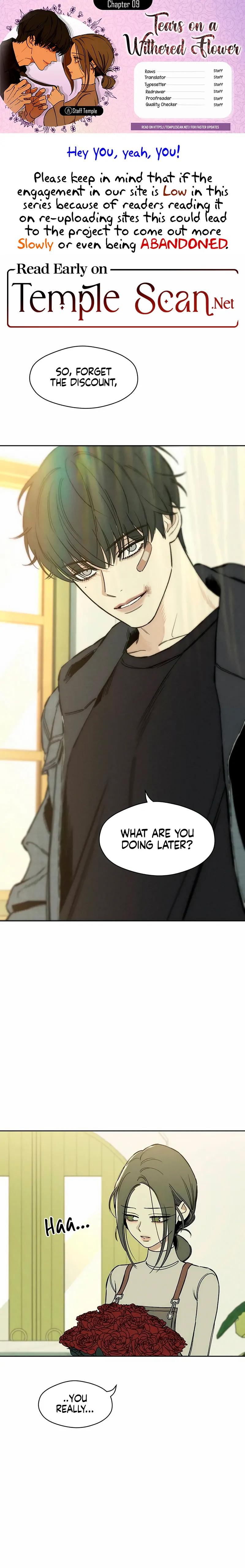 Tears On A Withered Flower - Chapter 9 Page 1