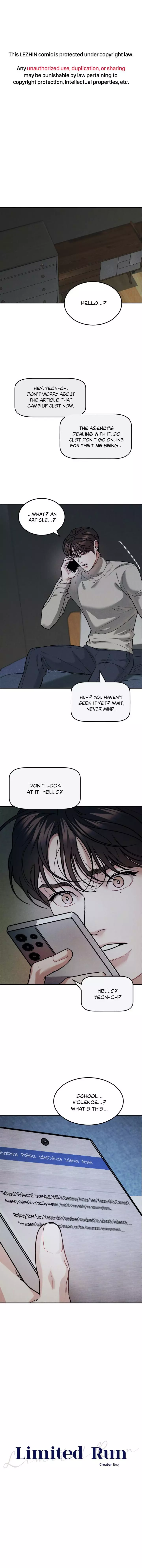 Limited Run - Chapter 30 Page 1