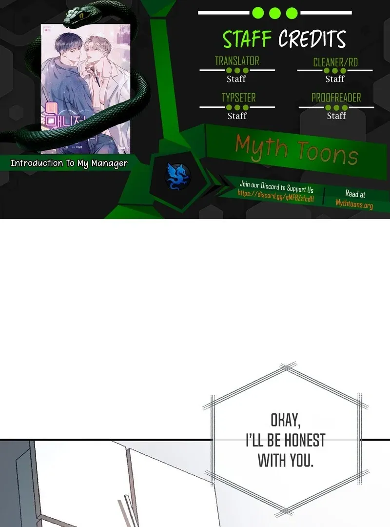 Introducing My Manager - Chapter 3 Page 1