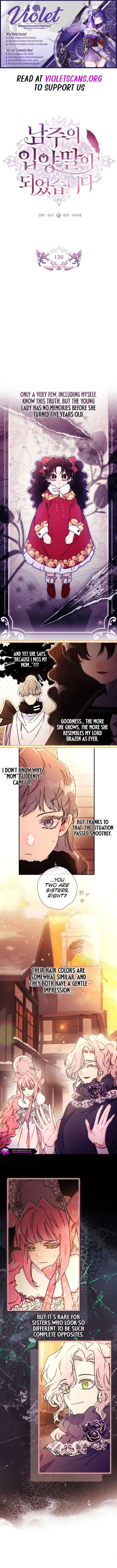 I Became The Male Lead's Adopted Daughter - Chapter 139 Page 1