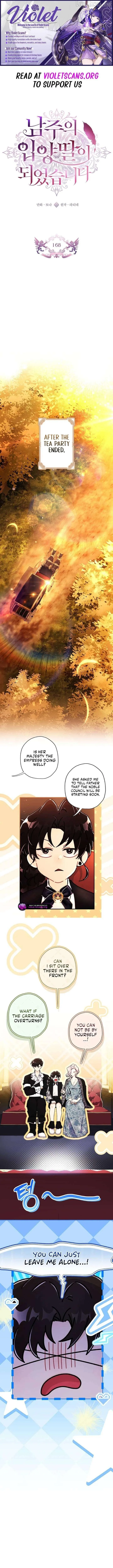 I Became The Male Lead's Adopted Daughter - Chapter 168 Page 1