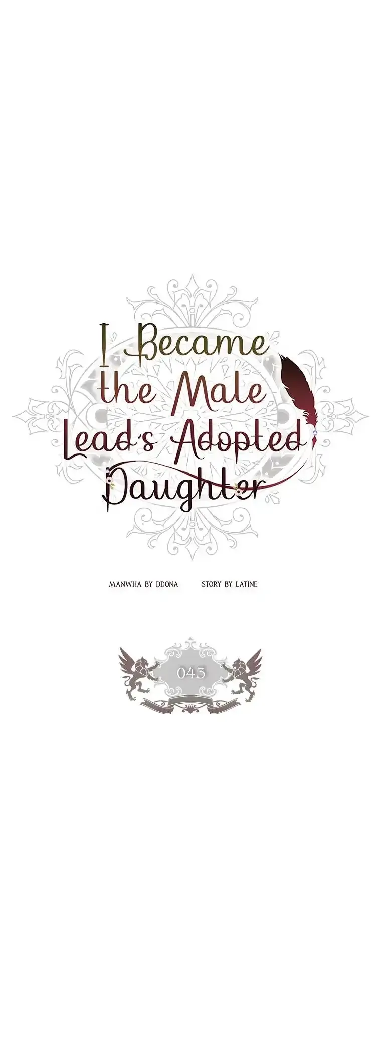 I Became The Male Lead's Adopted Daughter - Chapter 43 Page 9