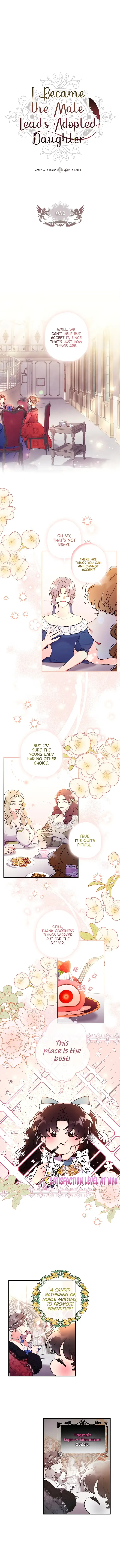 I Became The Male Lead's Adopted Daughter - Chapter 52 Page 1