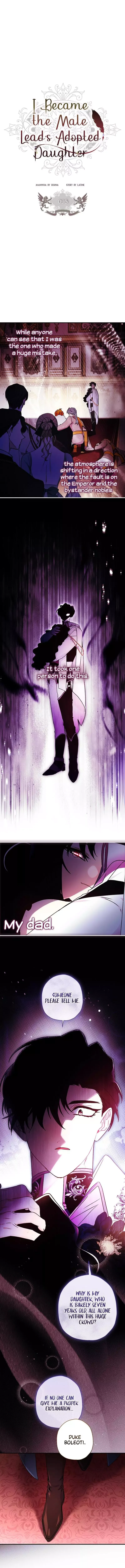 I Became The Male Lead's Adopted Daughter - Chapter 95 Page 4