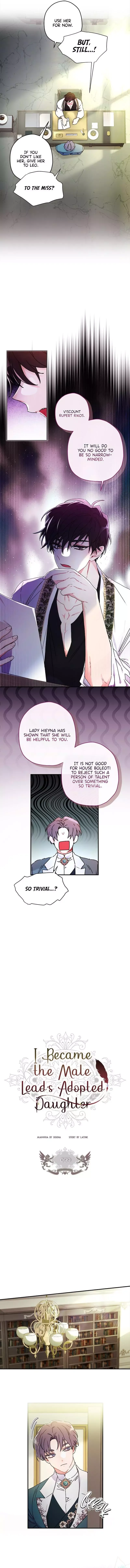 I Became The Male Lead's Adopted Daughter - Chapter 99 Page 2
