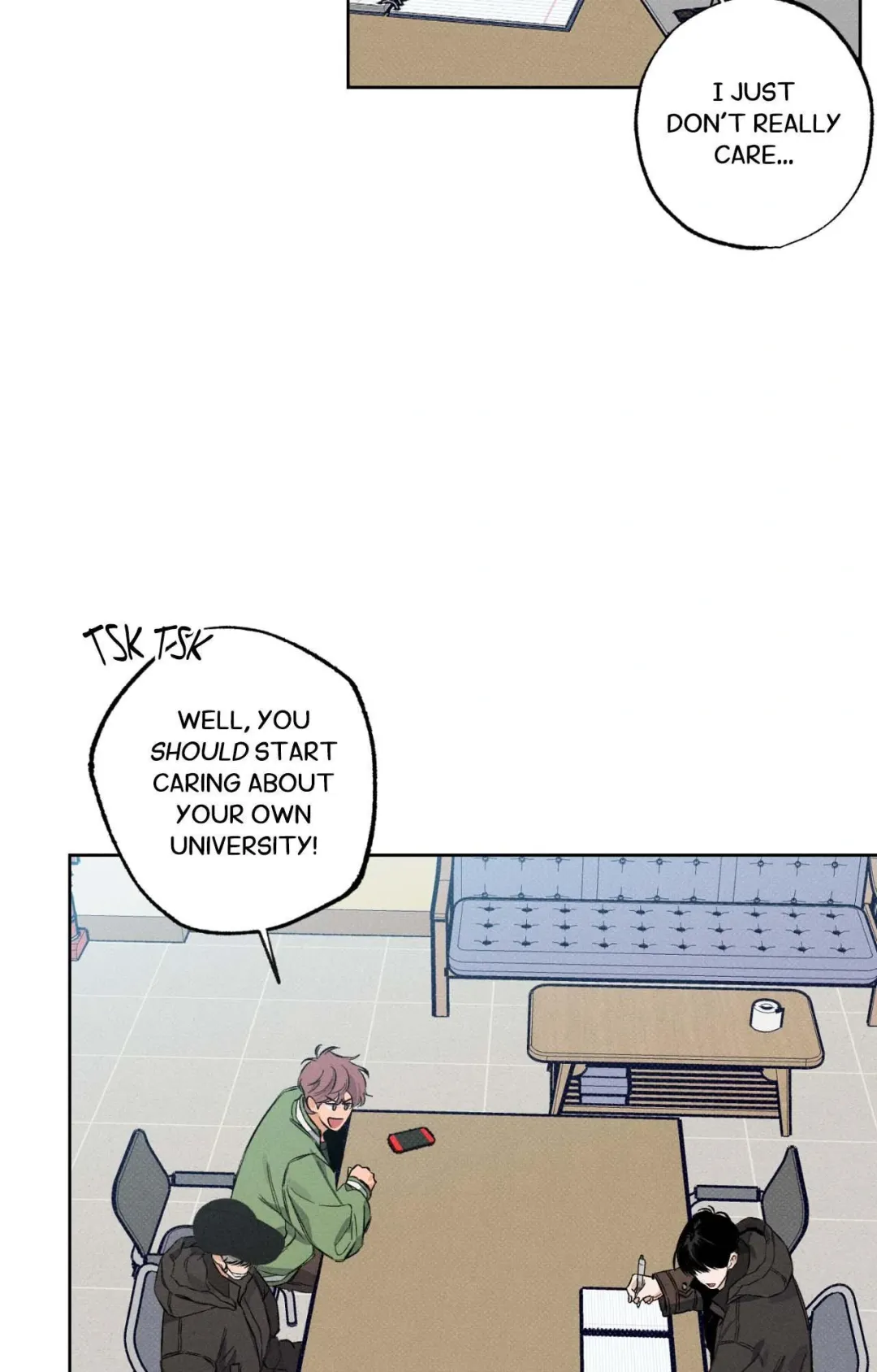 Behind the Scenes - Chapter 5 Page 74