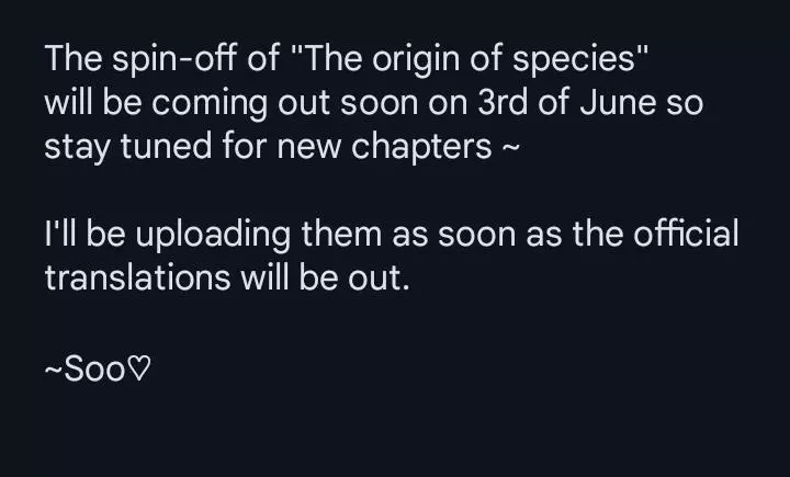 The Origin Of Species - Chapter 80.5 Page 1