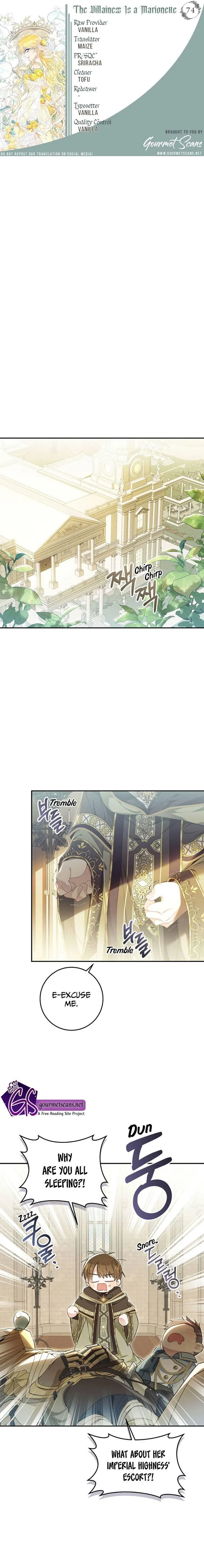 The Villainess Is A Marionette - Chapter 74 Page 1