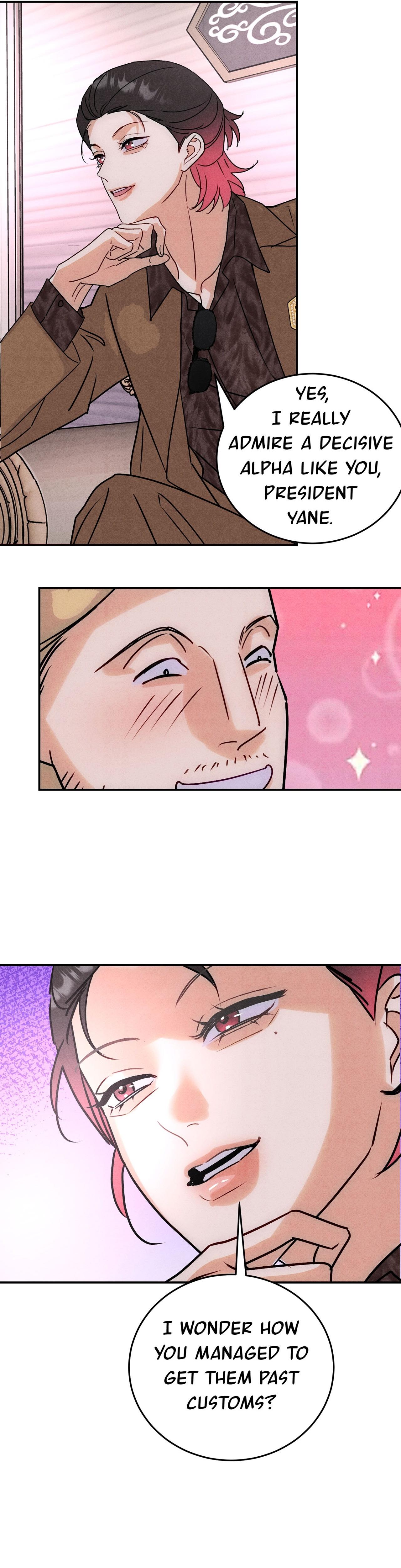 The golden goose dressed as Alpha boss - Chapter 45 Page 13