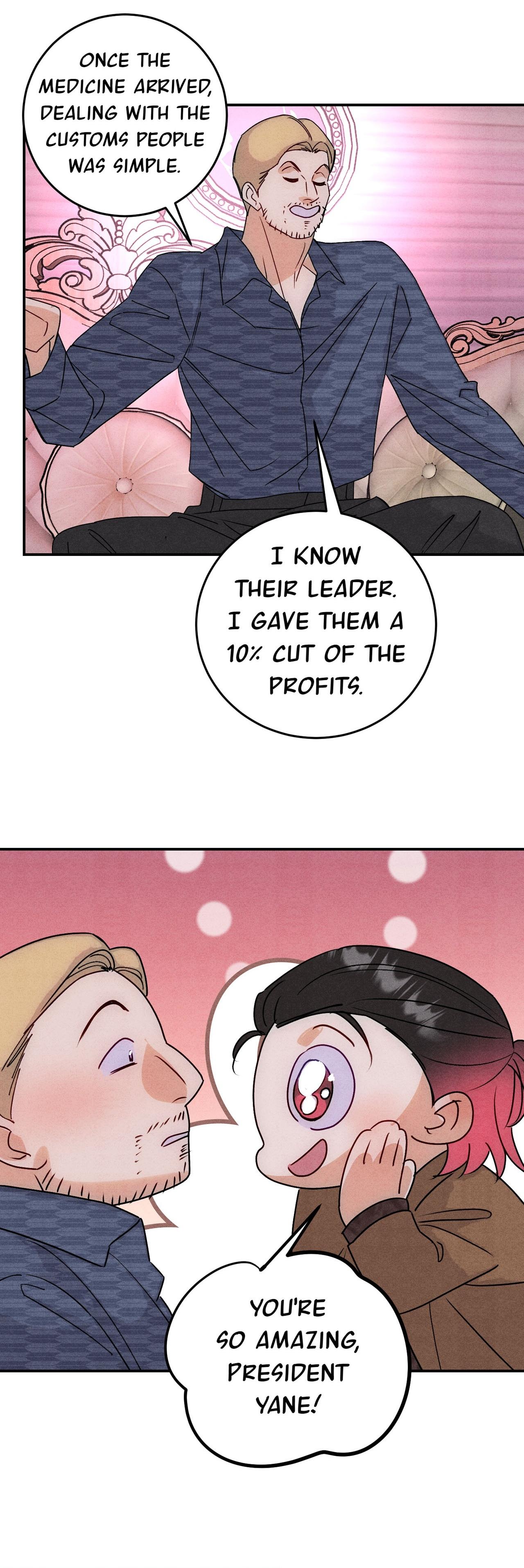 The golden goose dressed as Alpha boss - Chapter 45 Page 14