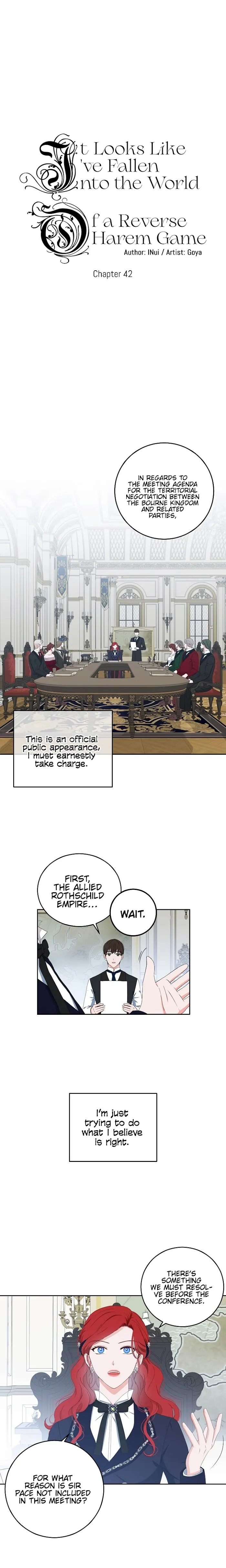 It Looks Like I’Ve Fallen Into The World Of A Reverse Harem Game - Chapter 42 Page 1