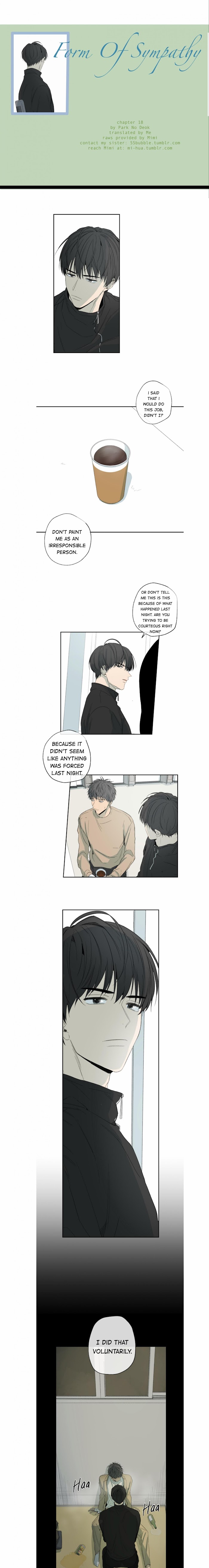 Form Of Sympathy - Chapter 18 Page 1