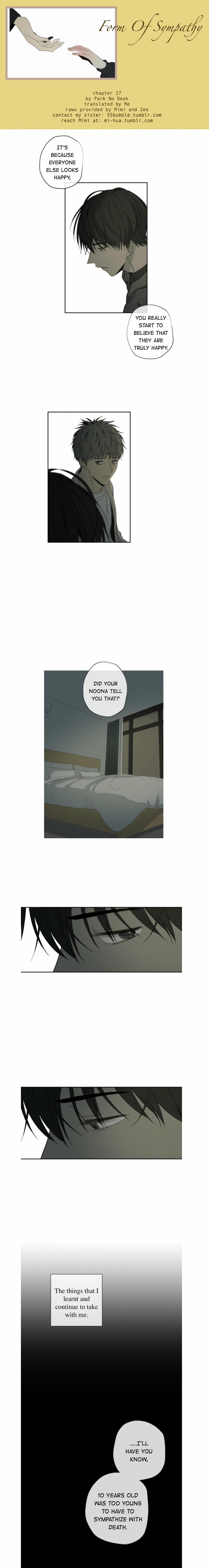 Form Of Sympathy - Chapter 27 Page 1