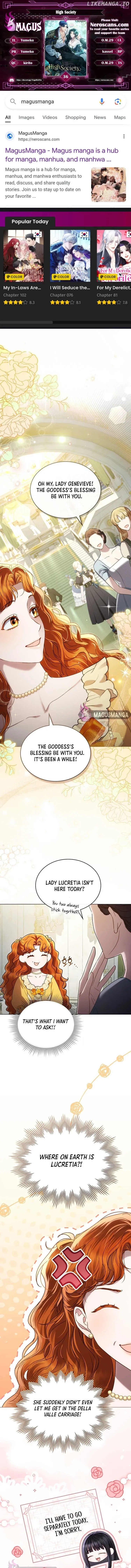 High Society - Chapter 36 Page 1
