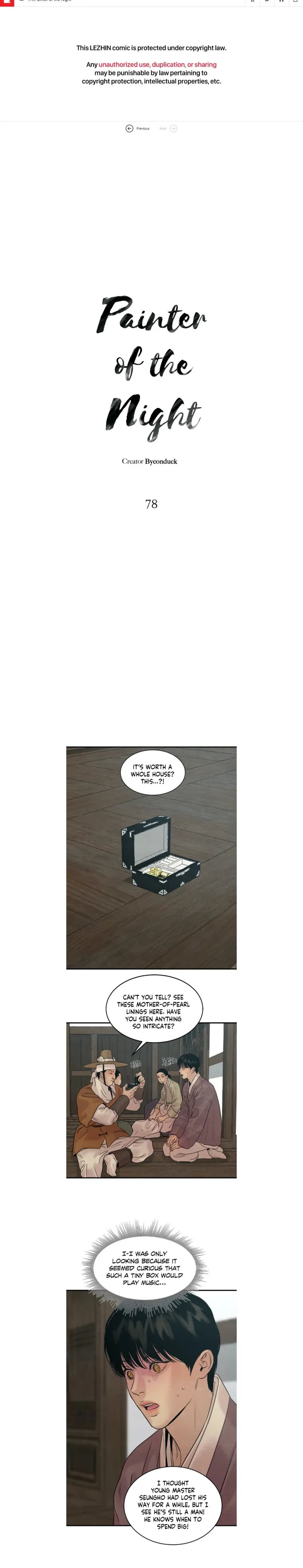 Painter Of The Night - Chapter 78 Page 1