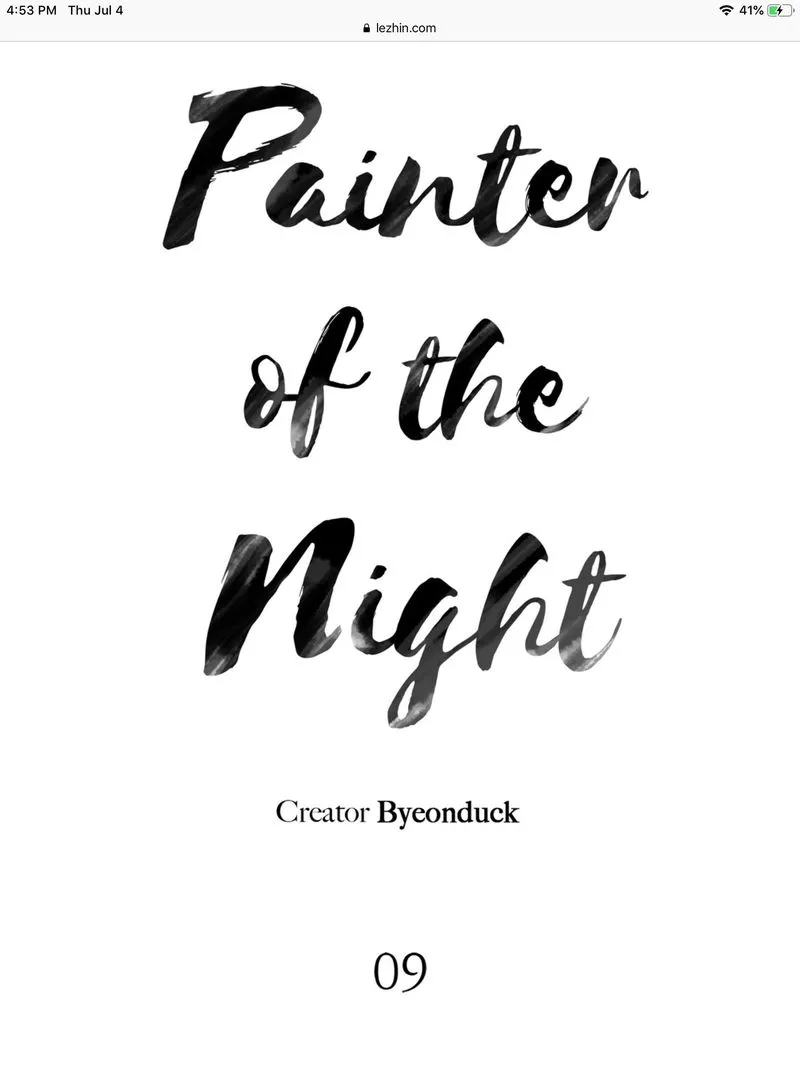 Painter Of The Night - Chapter 9 Page 1