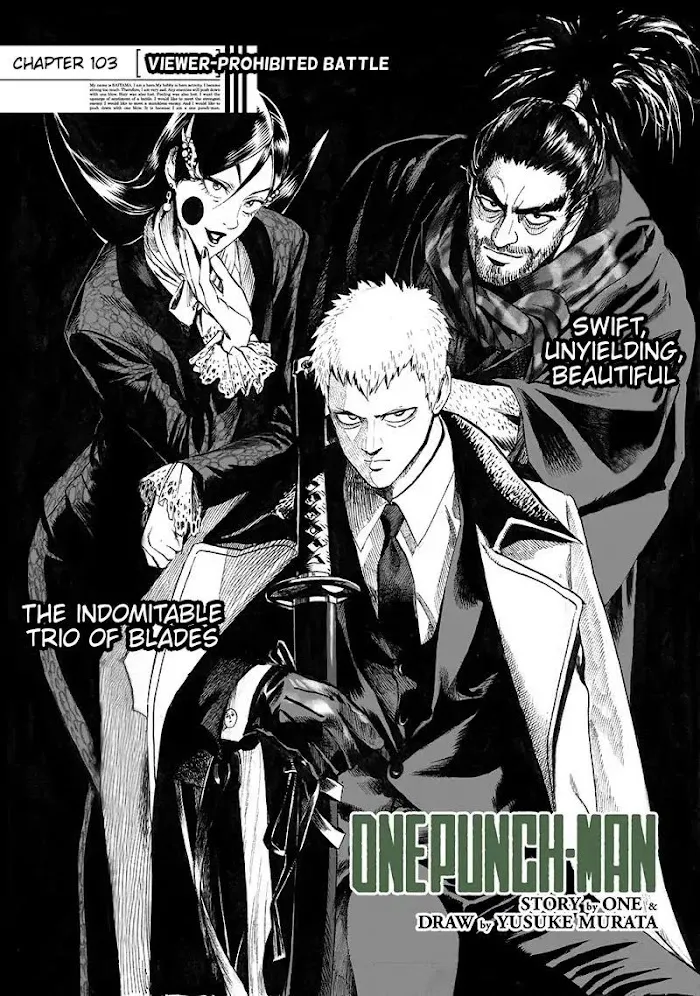 One Punch Man - Chapter 103 Page 1