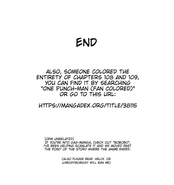 One Punch Man - Chapter 110 Page 28