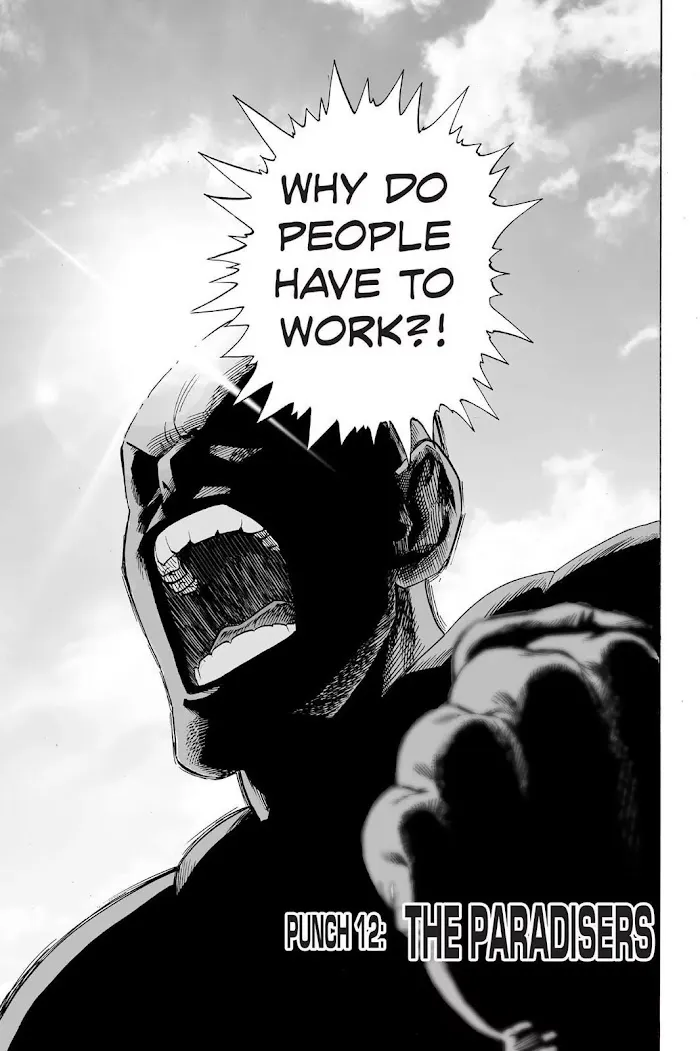 One Punch Man - Chapter 12 Page 1