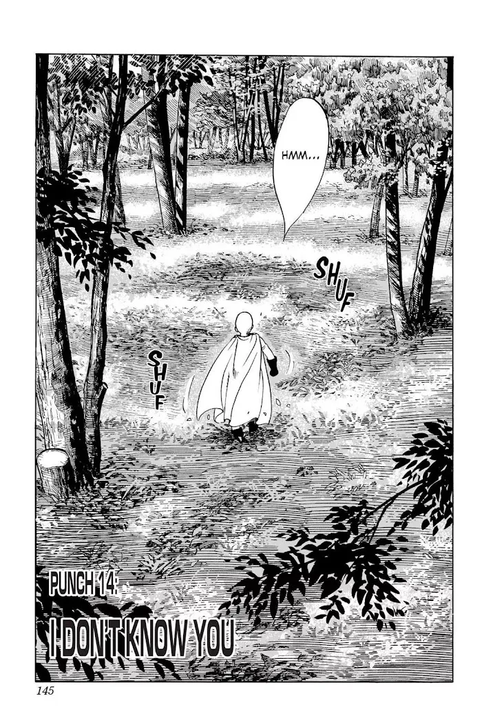One Punch Man - Chapter 14 Page 1