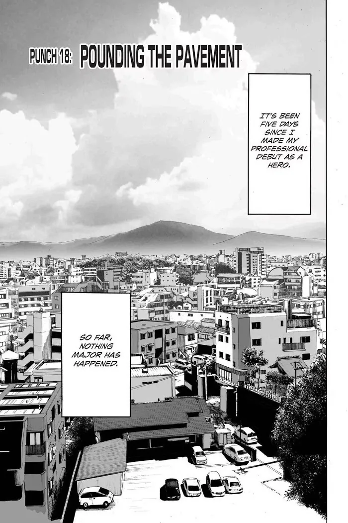 One Punch Man - Chapter 18 Page 1
