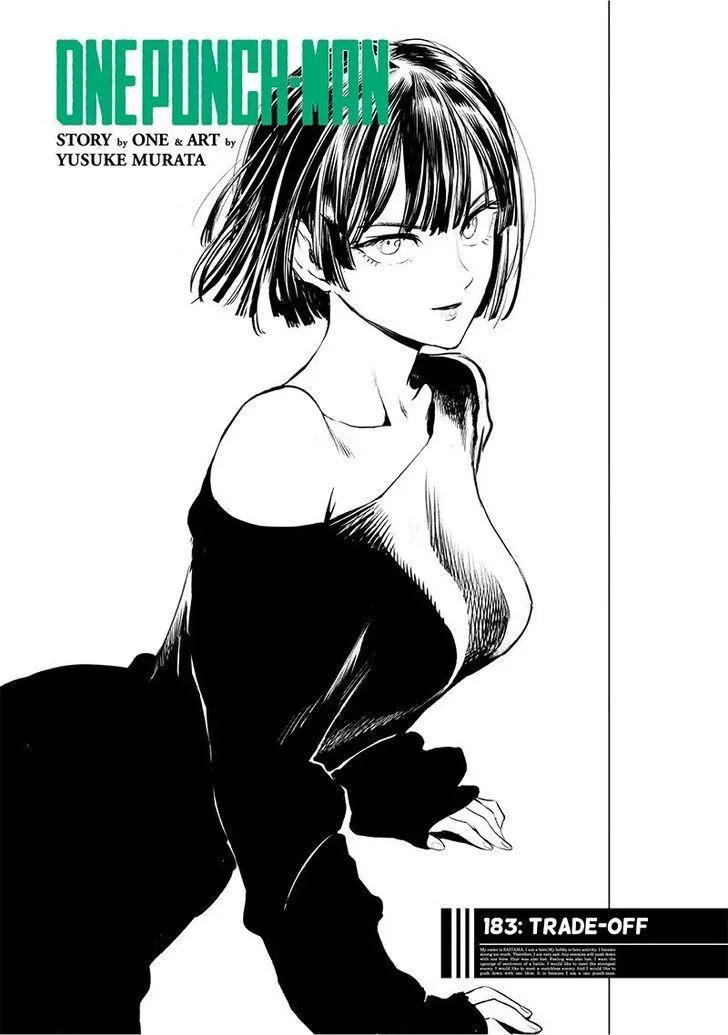 One Punch Man - Chapter 183 Page 1
