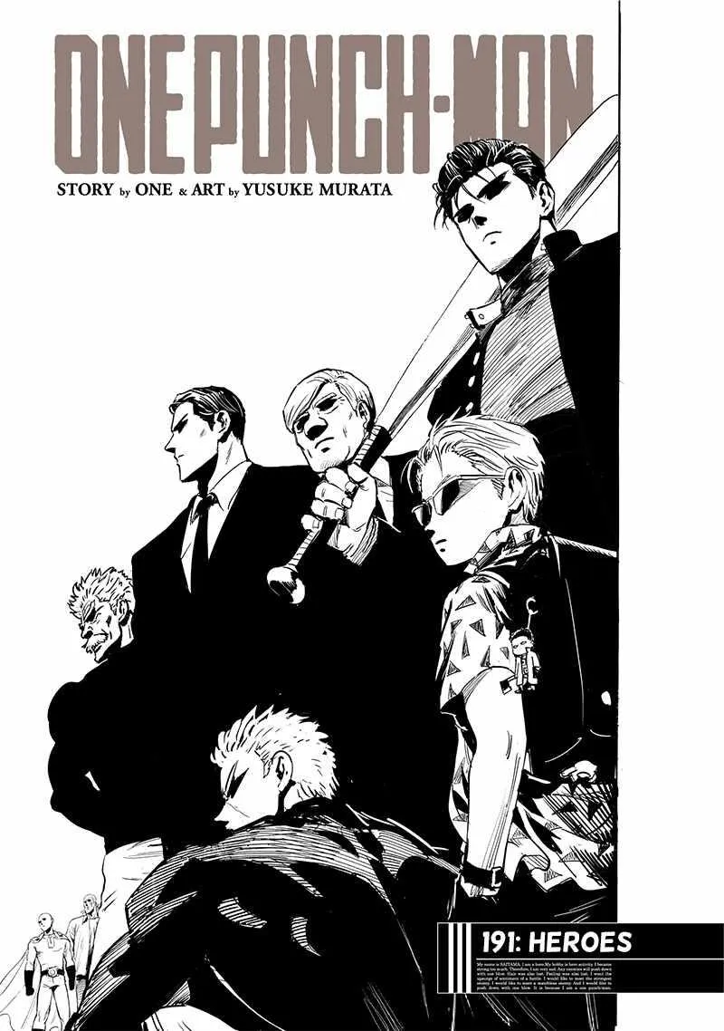 One Punch Man - Chapter 191 Page 1