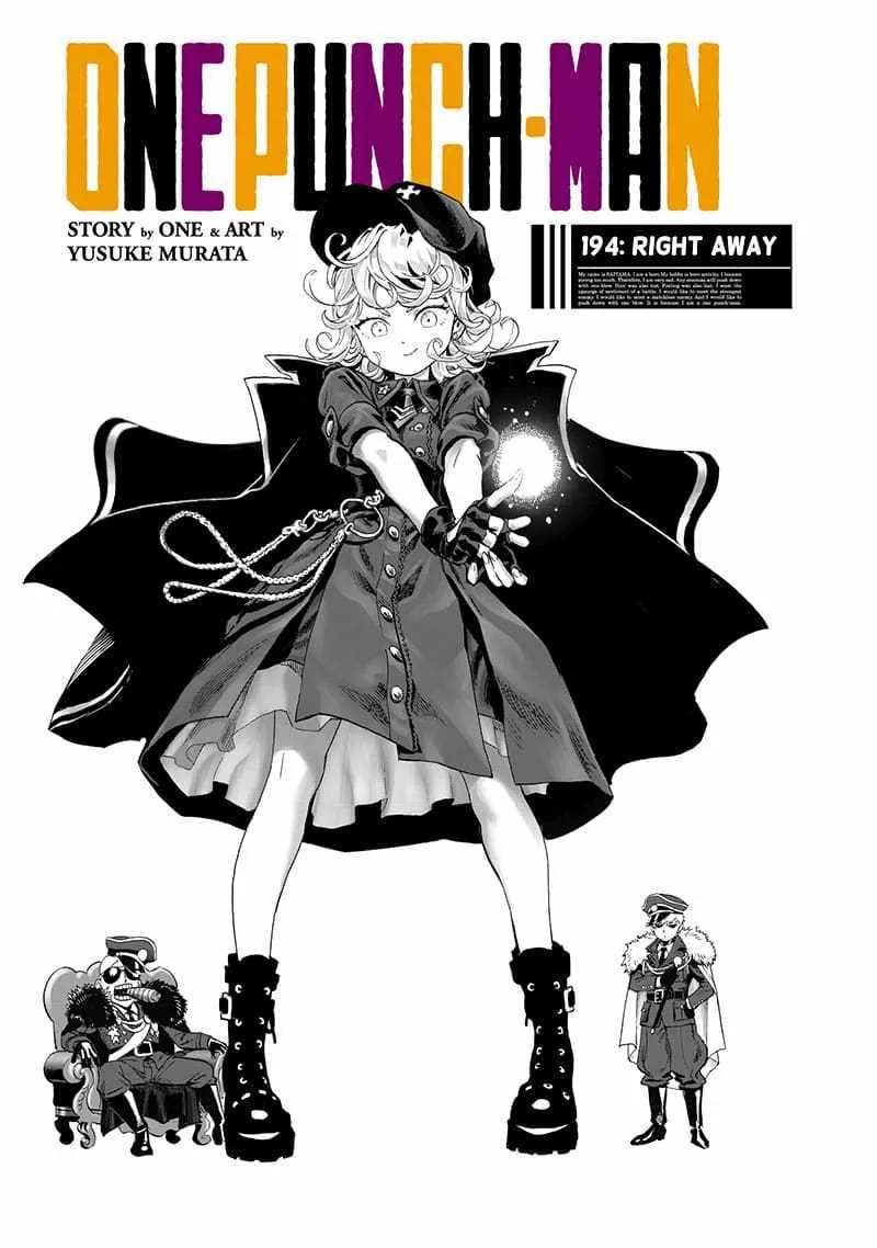One Punch Man - Chapter 194 Page 2