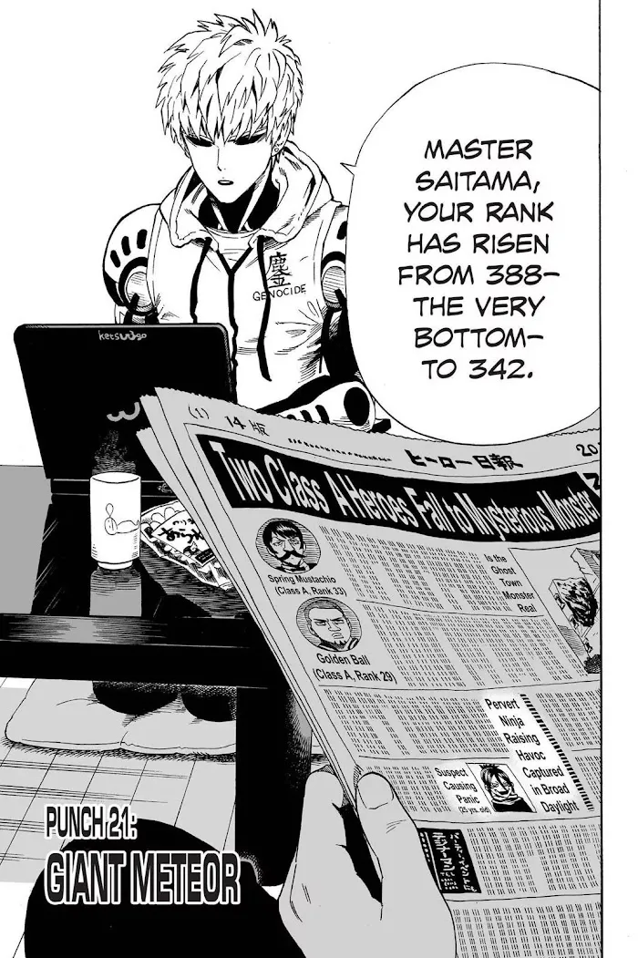 One Punch Man - Chapter 21 Page 8